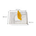 Wholesale Price plastic chicken transport coops cage poultry live chicken Broiler transport cages